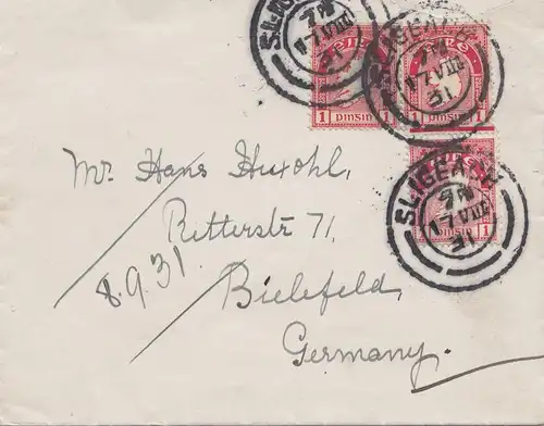 Irlande: 1931: Allemagne/Bielefeld