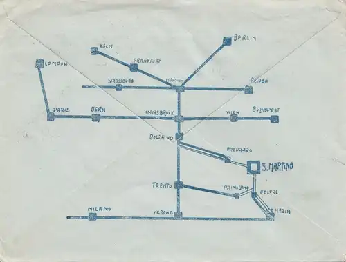 Italie: 1930: San Martino di Castrozza/Dolomiti à Berlin