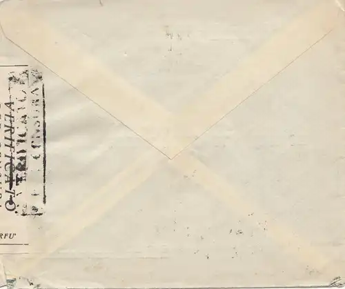 Italie: 1944 Isole Jonie - Verificato - censure