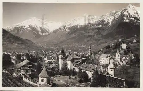 Italien: 1939: Ansichtskarte Merano nach Essen