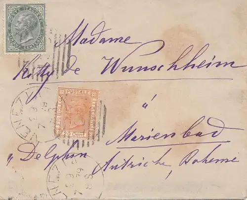 Italie: 1879: Venezia vers Marienbad