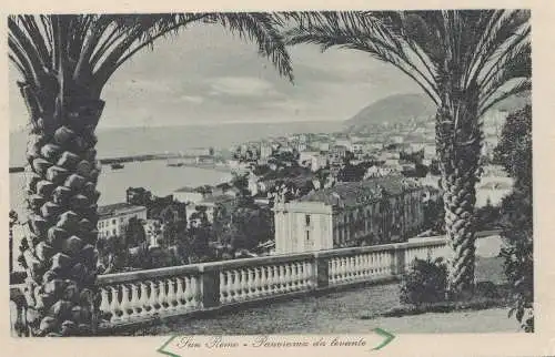 Italien: 1914: Ansichtskarte San Remo