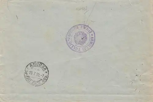 Italie: 1932: Jesi vers Ancône