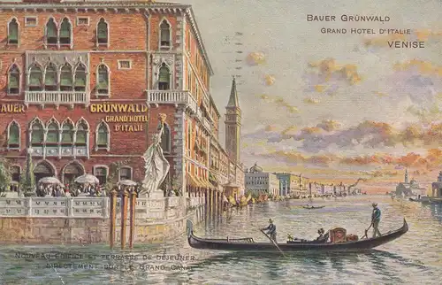 Italien: 1921: Venezia nach Berlin