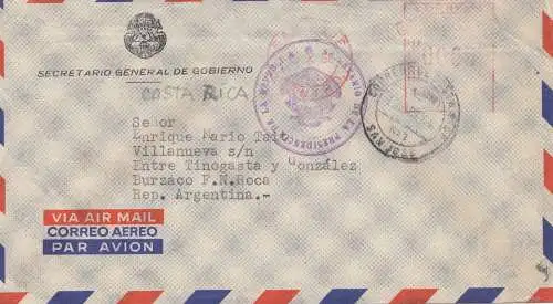 Italien: 1956: General de Gobierno to Argentina