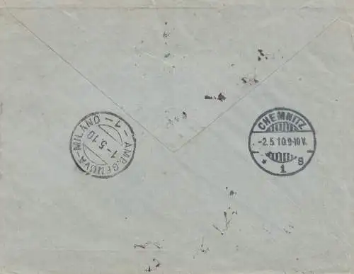 Italie: 1910: Genova après Chemnitz