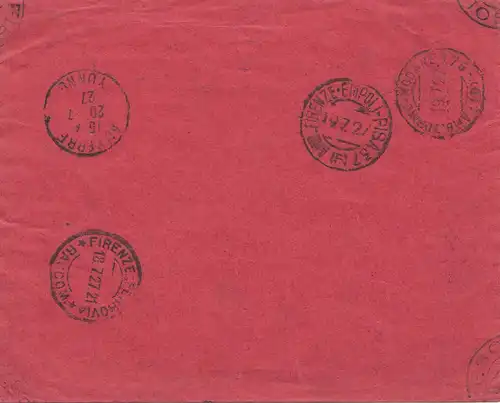 Italie: 1927: Fiesole en France