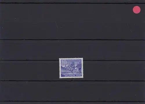Berlin: MiNr. 51, Vollabklatsch, postfrisch
