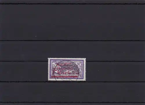 Memel: Michel Nr. 100II, Typ II, gestempelt, BPP signiert