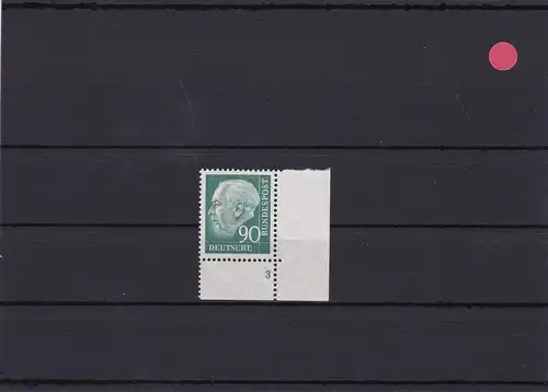 RFA: MiN° 265wFN 3 Huuss, frais, papier W