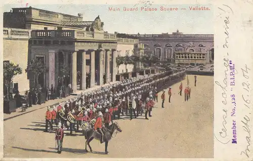 Malta: 1905: Ansichtskarte nach Indo-China
