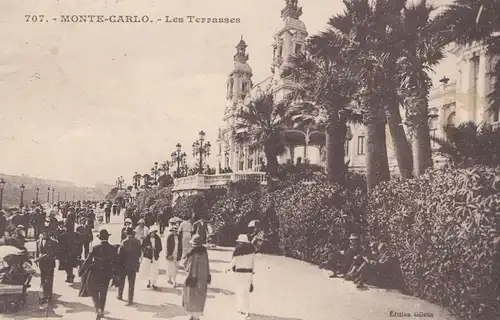 Monaco: 1926: Carte de vue sur la Belgique