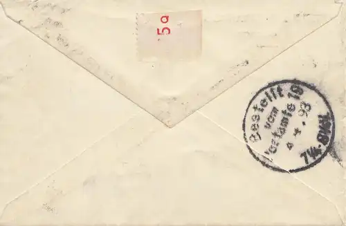 Monaco: 1893: Brief nach Berlin