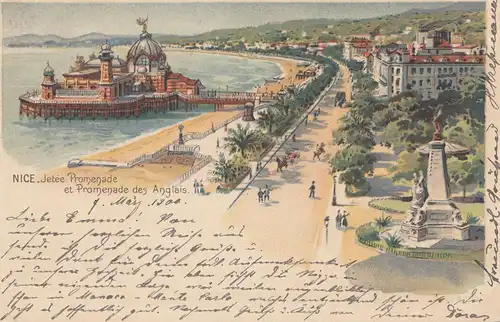 Monaco: 1900: Carte de Hannover
