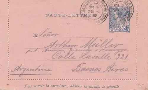 Monaco: 1910: Tout ce qui est en Argentine