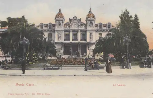 Monaco: carte postale pour New Zealand