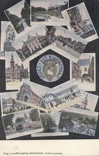 Niederlande: 1906: Ansichtskarte Gravenhage nach Coburg