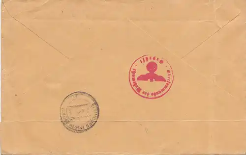 Pays-Bas: 1940: Lettre recommandé Amsterdam vers Steinburg-OKW Censure