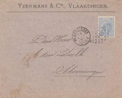 Pays-Bas: 1891: Vlaardingen bei Scheverningen