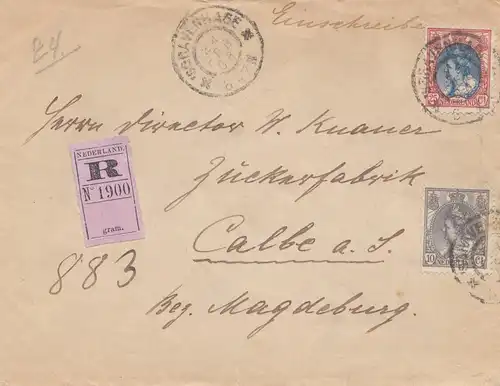 Pays-Bas: 1906: Inscrivez-vous à La Haye pour Magdeburg