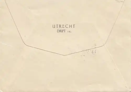 Niederlande: 1919: Utrecht nach Aachen - Düsseldorf Privatbriefe unzulässig!!!
