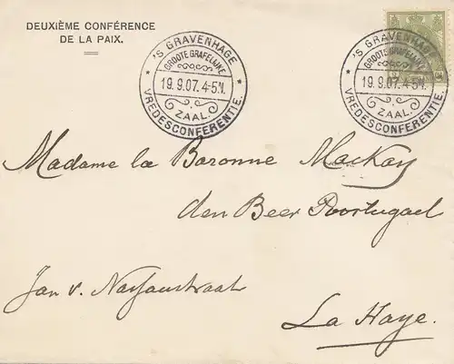 Niederlande: 1907: Gravenhage nach La Haye