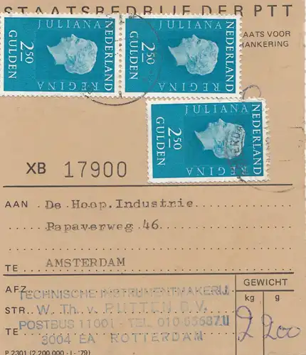 Pays-Bas: 1980: Amsterdam/Rotterdam