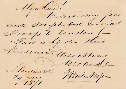 Pays-Bas: 1871: tout à fait à Amsterdam