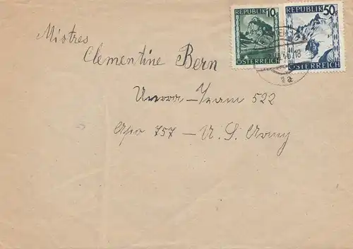 Österreich: 1936 Brief aus Wien