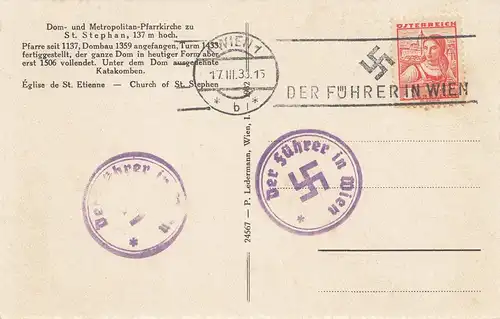 Autriche: 1938: Le Führer à Vienne