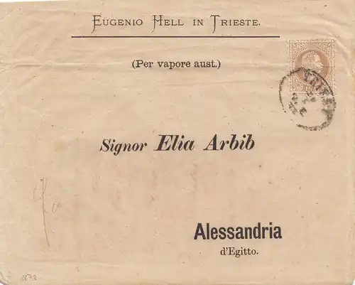 Autriche: 18xx Trieste après Alessandria