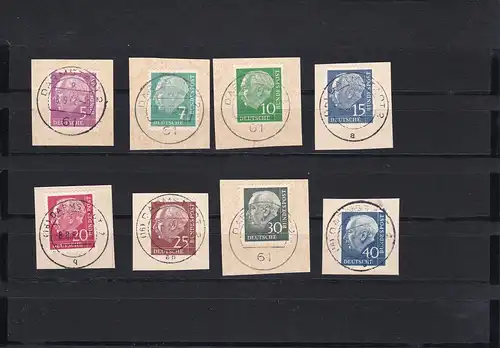 Bund: Heuss Lumogen, cacheté, signé BPP