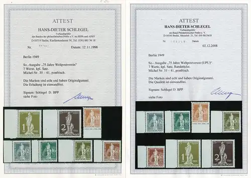 Berlin: Min. 35-41, Ranzücke, Postfraîchissement, BPP Attest