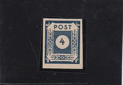 SBZ: Saxe oriental Min. 53 b, post-fraîchissement, BPP Attest