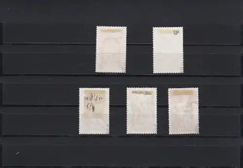 Sarre: MiNr. 267-271, cacheté, Ney et Hoffmann BPP Signature