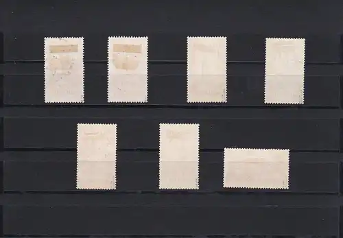 Saar: Min. 161-167, cacheté, Hoffmann et Ney BPP signé