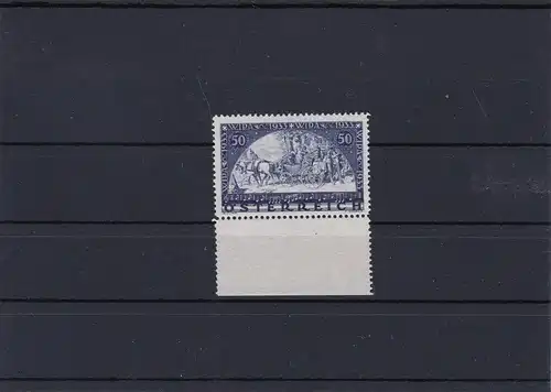 Autriche: MiNr. 555A, post-fraude von Unterrand, Wipa Marke