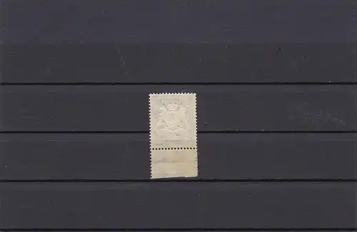 Bavière: MiNr. 61 yW, post-fraîchissement, BPP Attestcopie de la sous-rand