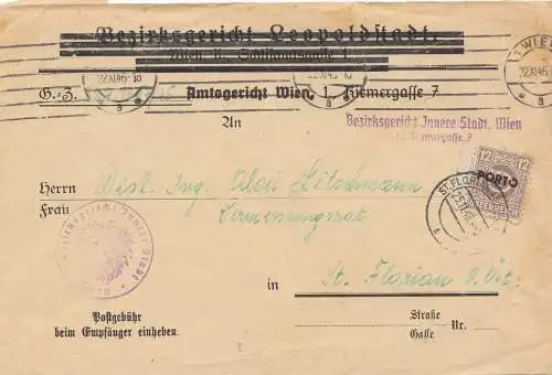 Österreich: 1946: Bezirksgericht Wien 