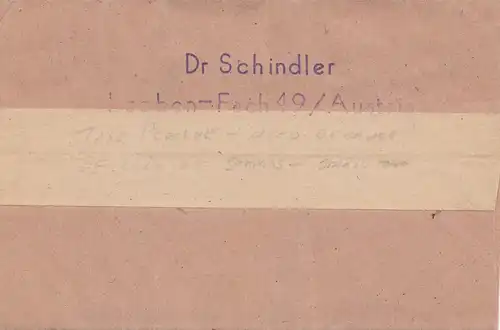 Autriche: 1948: Leoben vers les États-Unis comme un facteur d'impression: Taxe