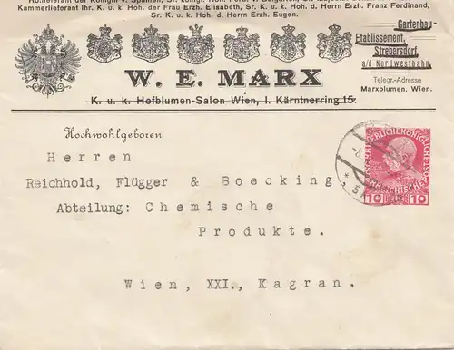 Österreich: 1913: Ganzsache Gartenbau Wien