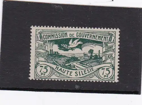 Oberschlesien: MiNr. 24b, postfrisch **, BPP Attest
