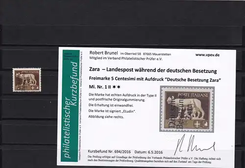 Zara: Mi Nr. 1 II, frais **