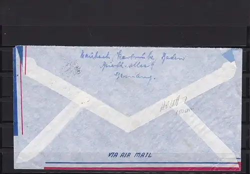 Bund: MiNr. MHB 7, auf Brief