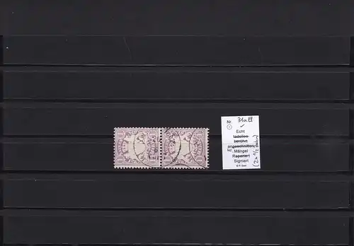 Bayern: MiNr. 31a, gestempelt, BPP geprüft