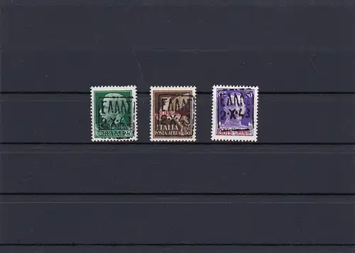 Zante: MiNr. 1-3 + I, postfrisch, BPP Signatur