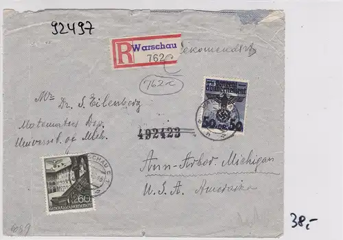 GG: Brief von Warschau nach USA