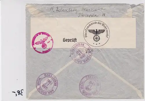 GG: Brief von Warschau nach USA
