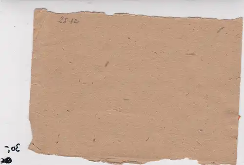 GG: Nachnahme Einschreiben Briefausschnitt, 2. Gew. Stufe