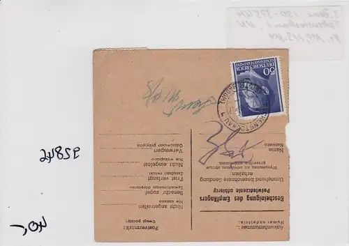 GG: carte de paquet, livraison Chenstochau 16,5 kg, haute facture, valeur